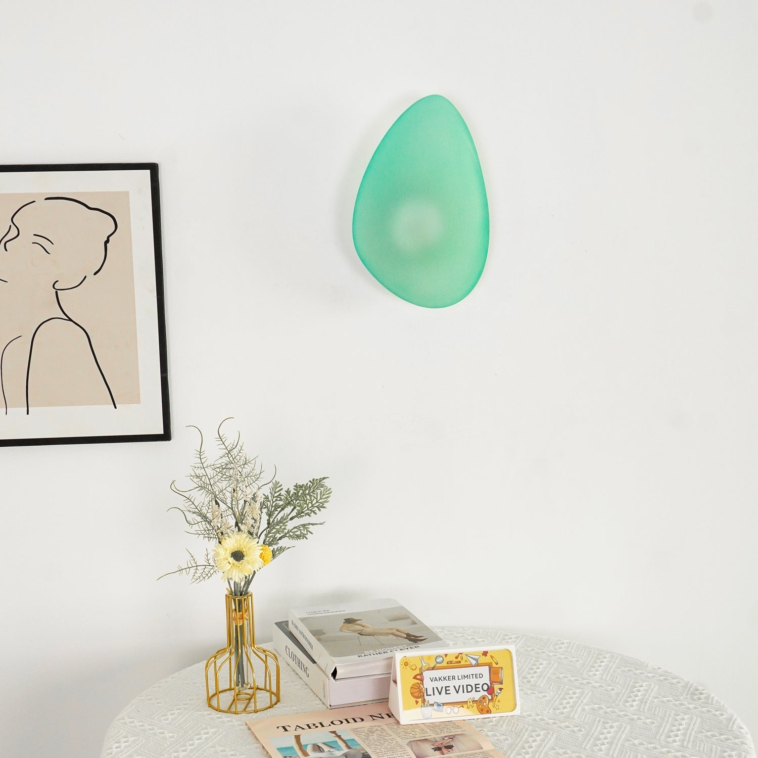 Lustra Wall Lamp Bubble Glass - Letslighting