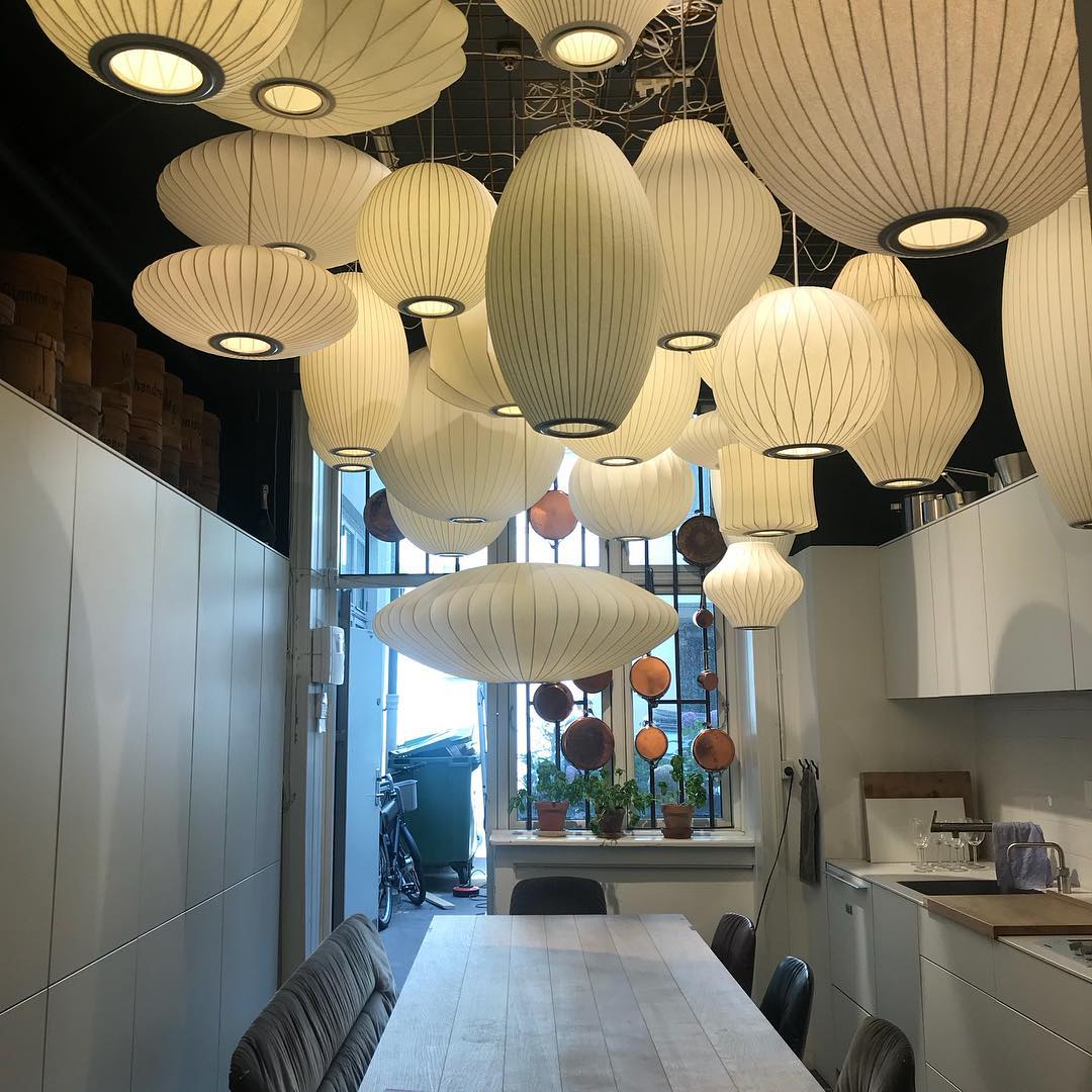 Nebula Bubble Mulberry Silk Pendant Lamp - Letslighting