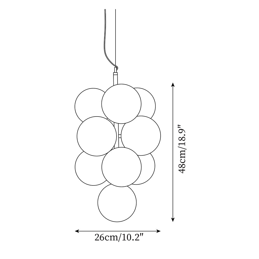 Floaton Bubbles Pendant Light - Letslighting