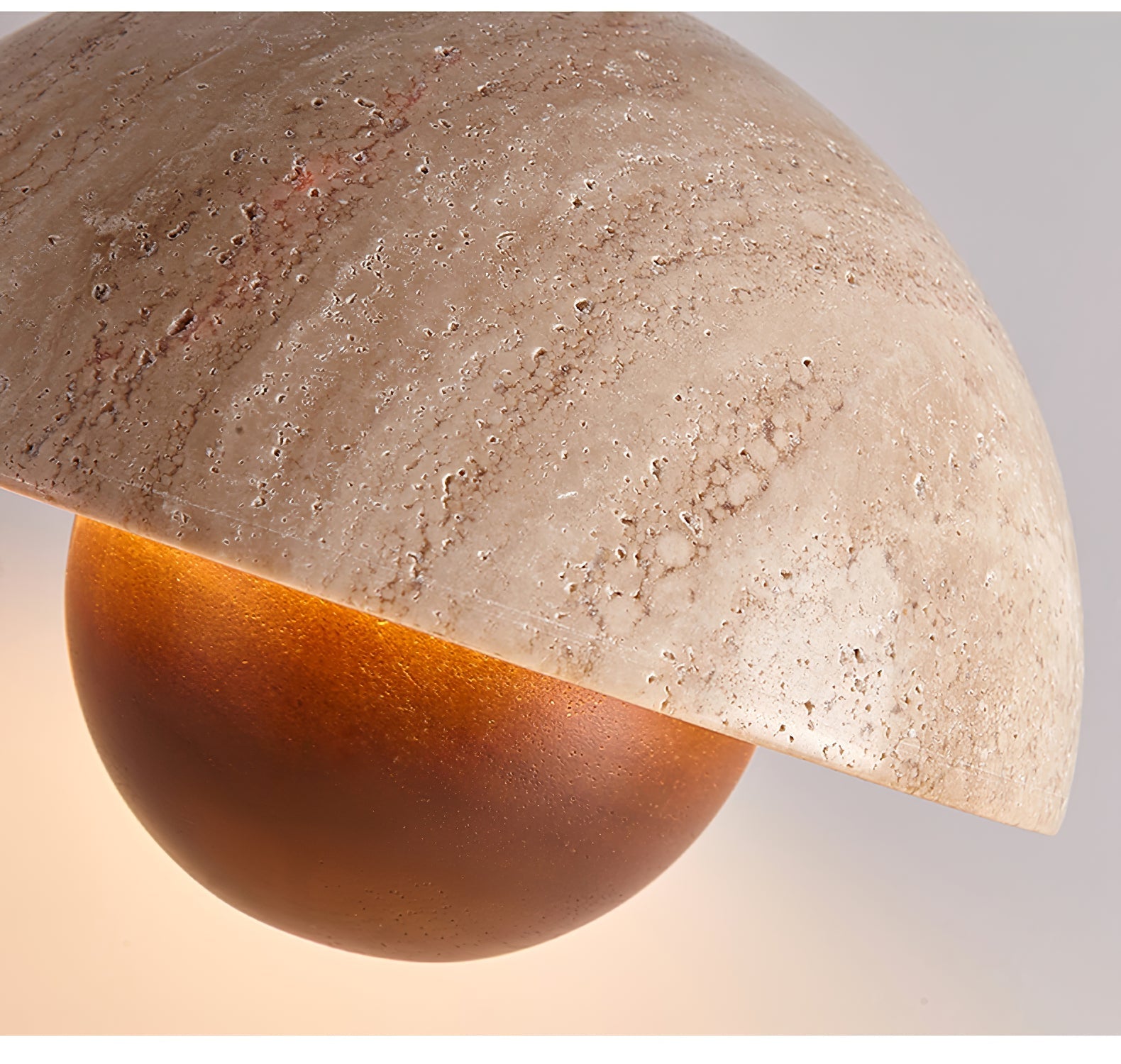 Ersile Travertine Pendant Light