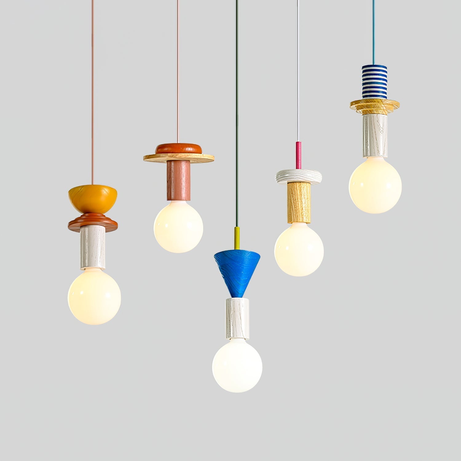 Elena Modern Wood Pendant Light - Letslighting