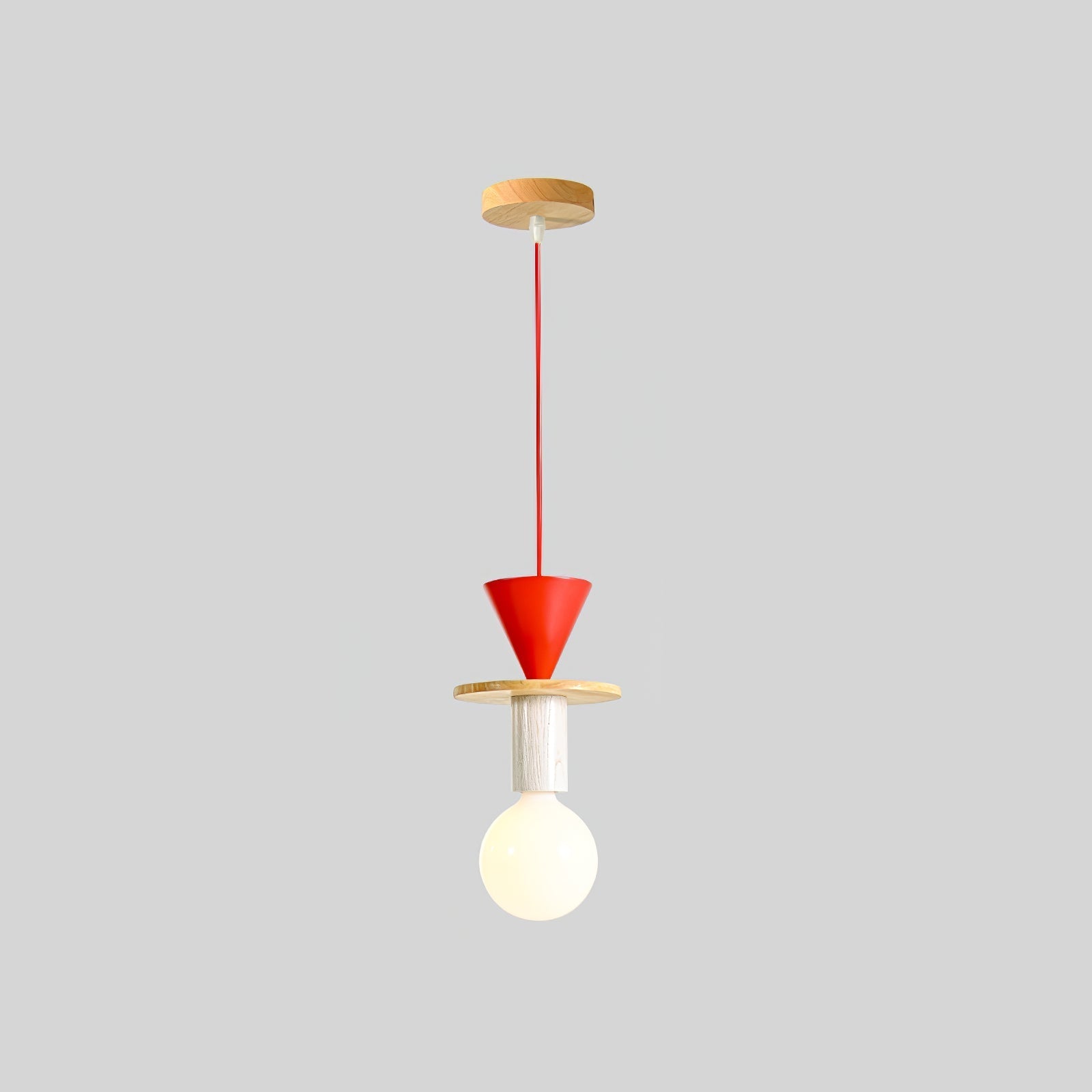Elena Modern Wood Pendant Light - Letslighting