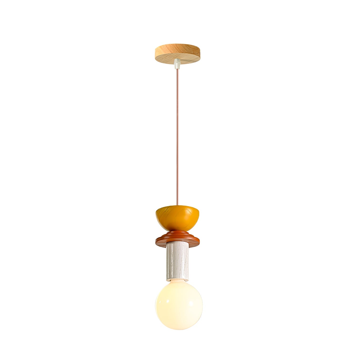 Elena Modern Wood Pendant Light - Letslighting