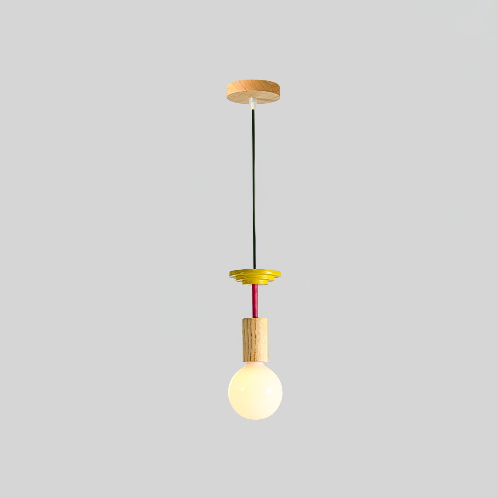 Elena Modern Wood Pendant Light - Letslighting