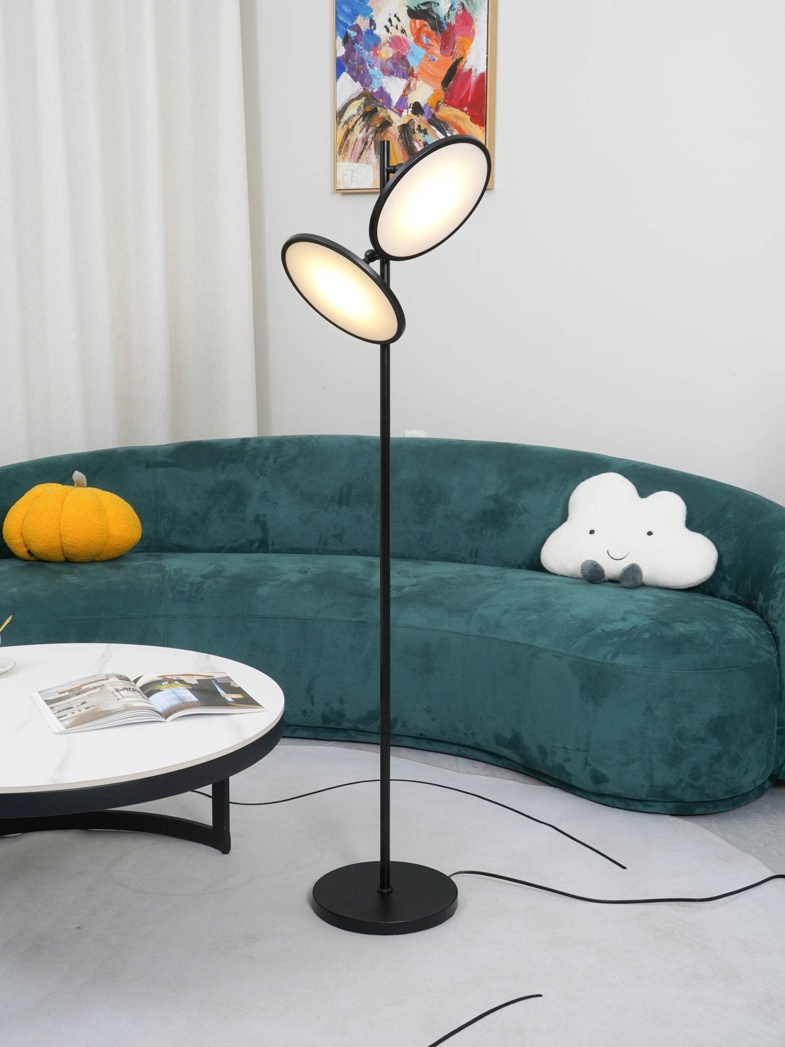 Orbiter Acrylic Artistic Floor Lamp - Letslighting