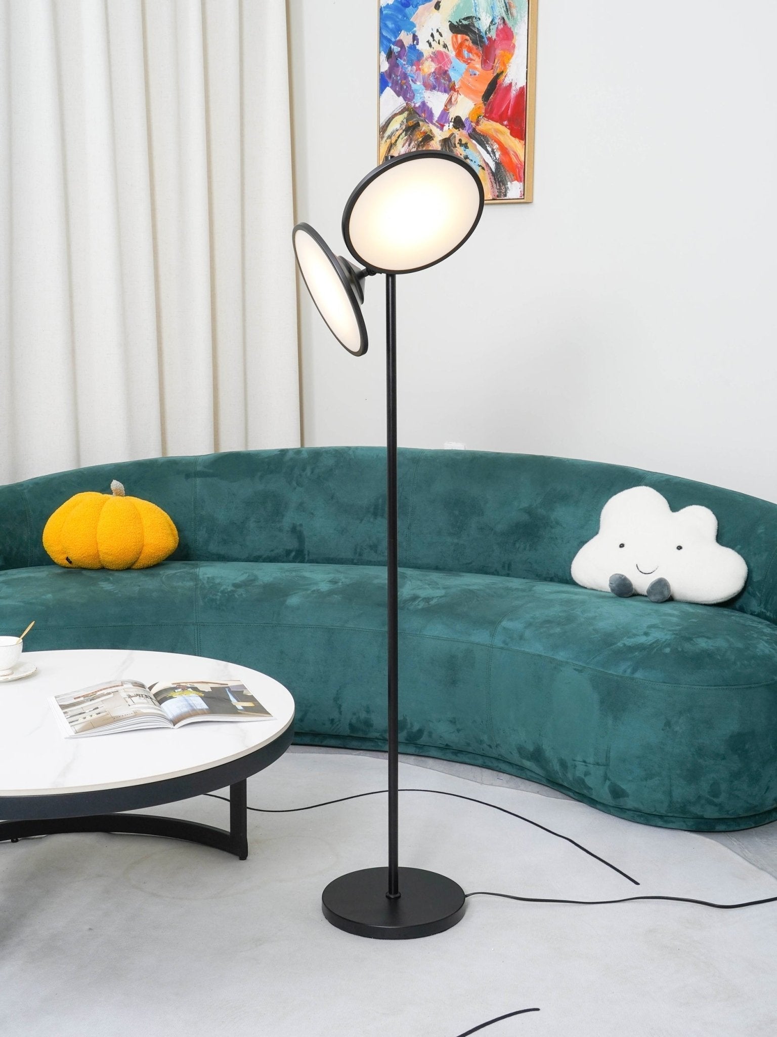 Orbiter Acrylic Artistic Floor Lamp - Letslighting