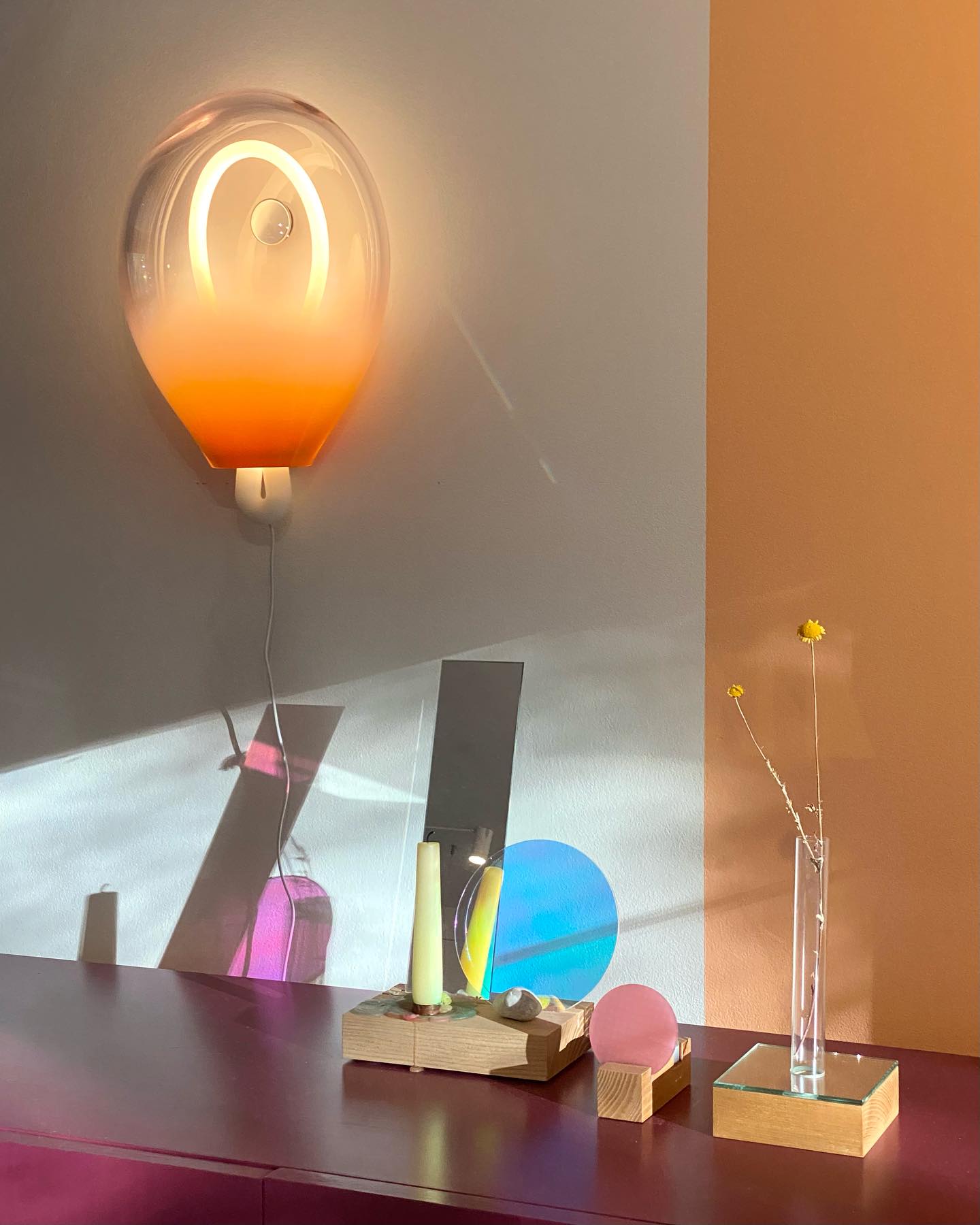 Lysolila Premium Nordic Art Glass Wall Light - Letslighting