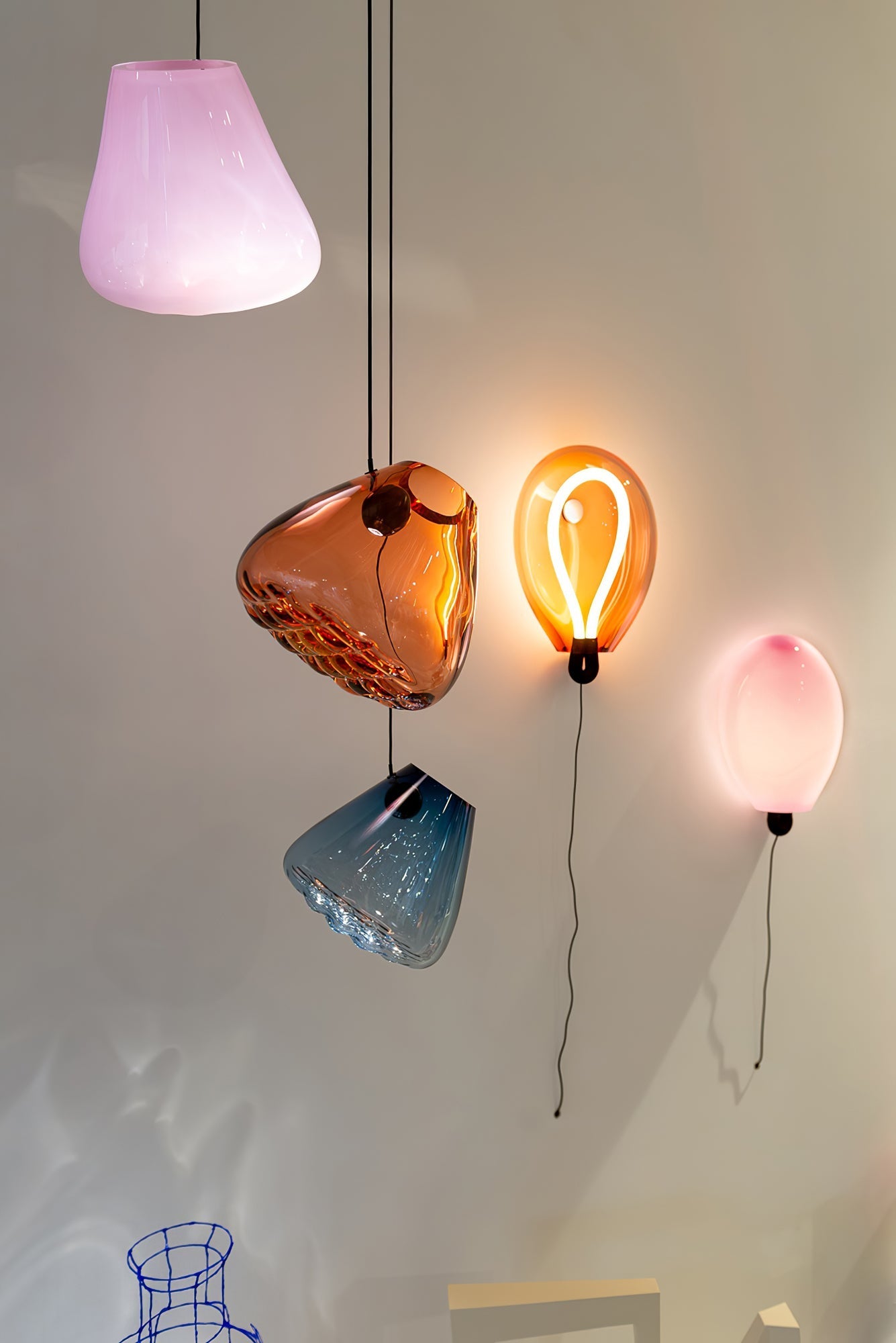Lysolila Premium Nordic Art Glass Wall Light - Letslighting