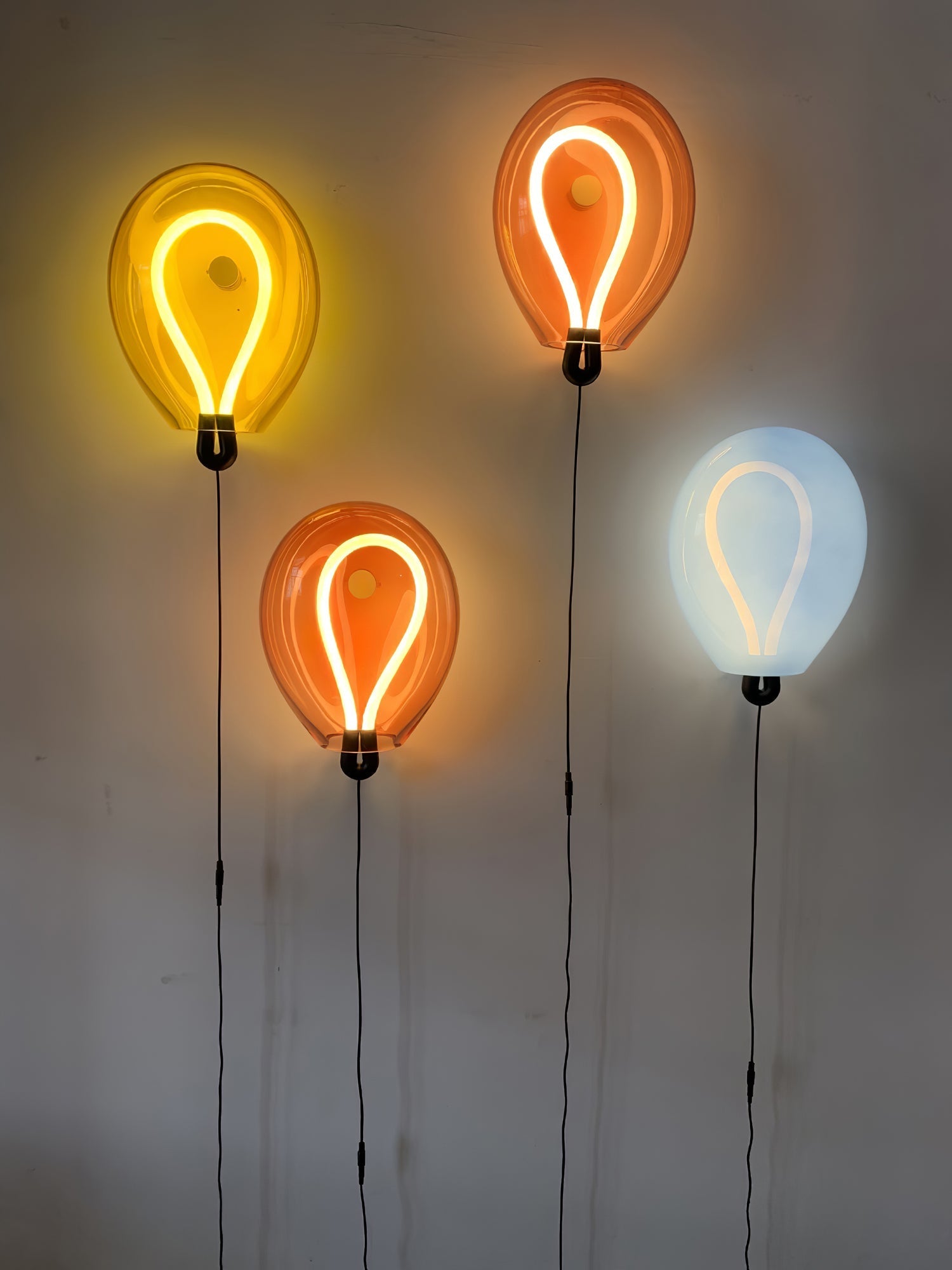 Lysolila Premium Nordic Art Glass Wall Light - Letslighting