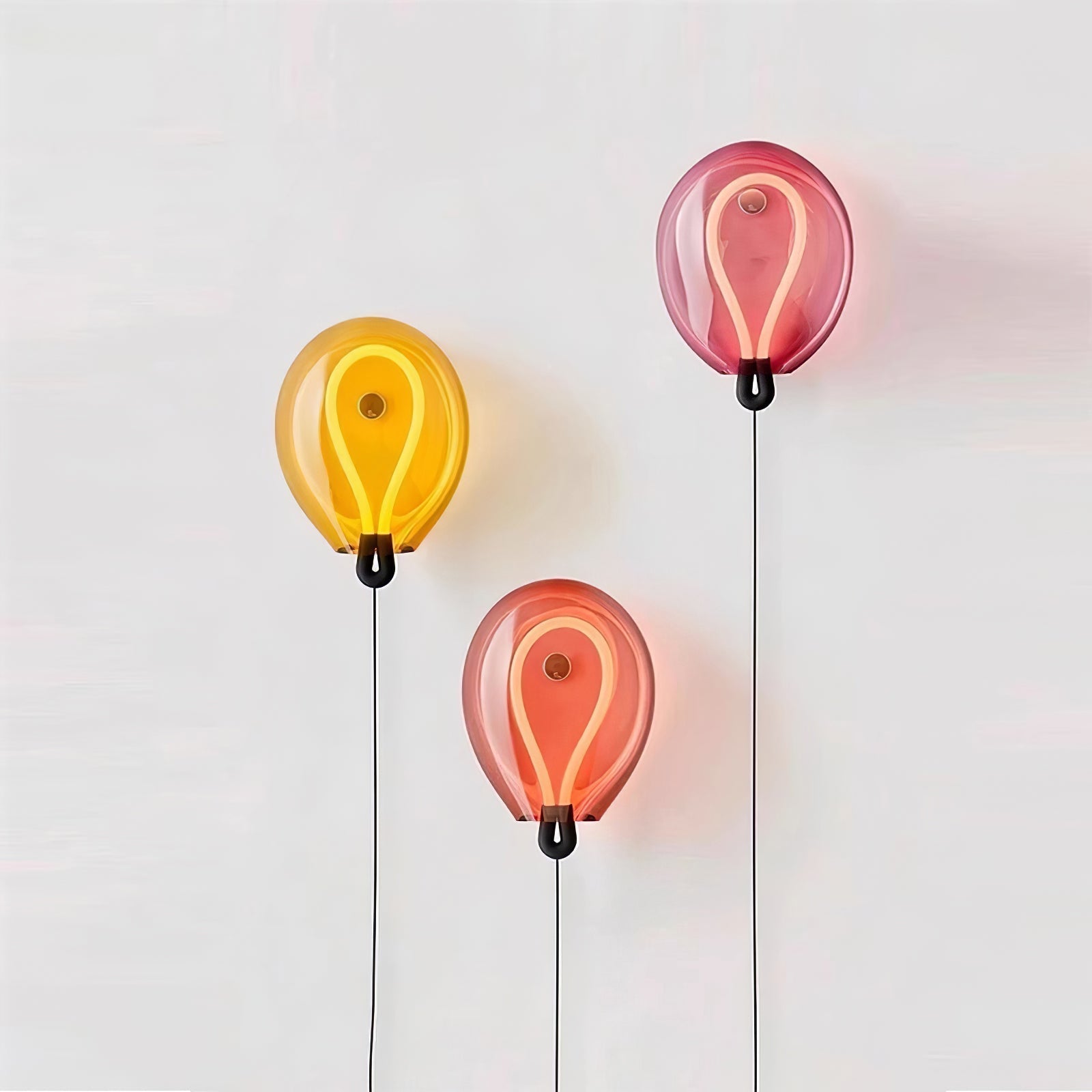 Lysolila Premium Nordic Art Glass Wall Light - Letslighting