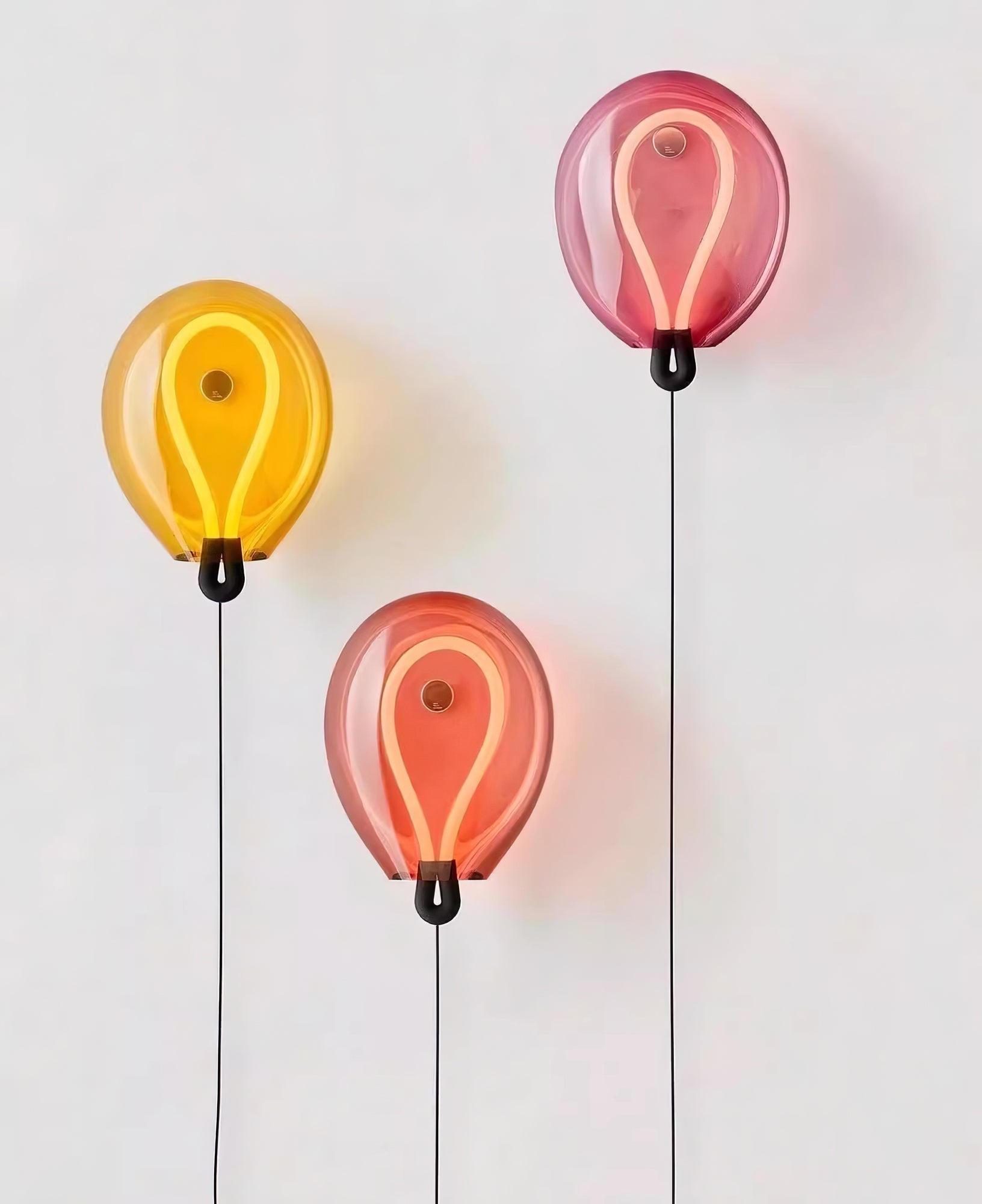 Lysolila Premium Nordic Art Glass Wall Light - Letslighting