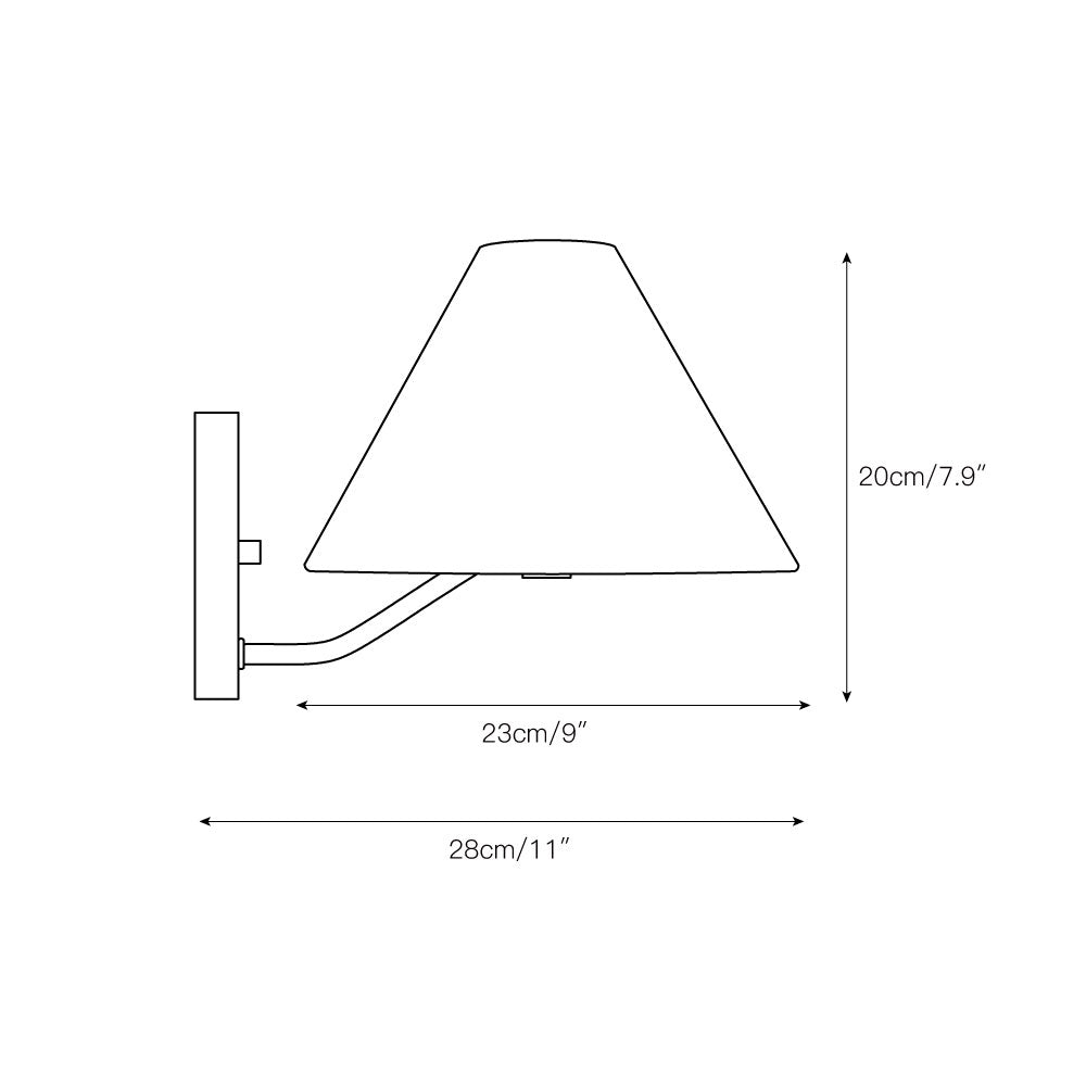 Aevum Modern Minimalist Brass Sconce Wall Lamp - Letslighting