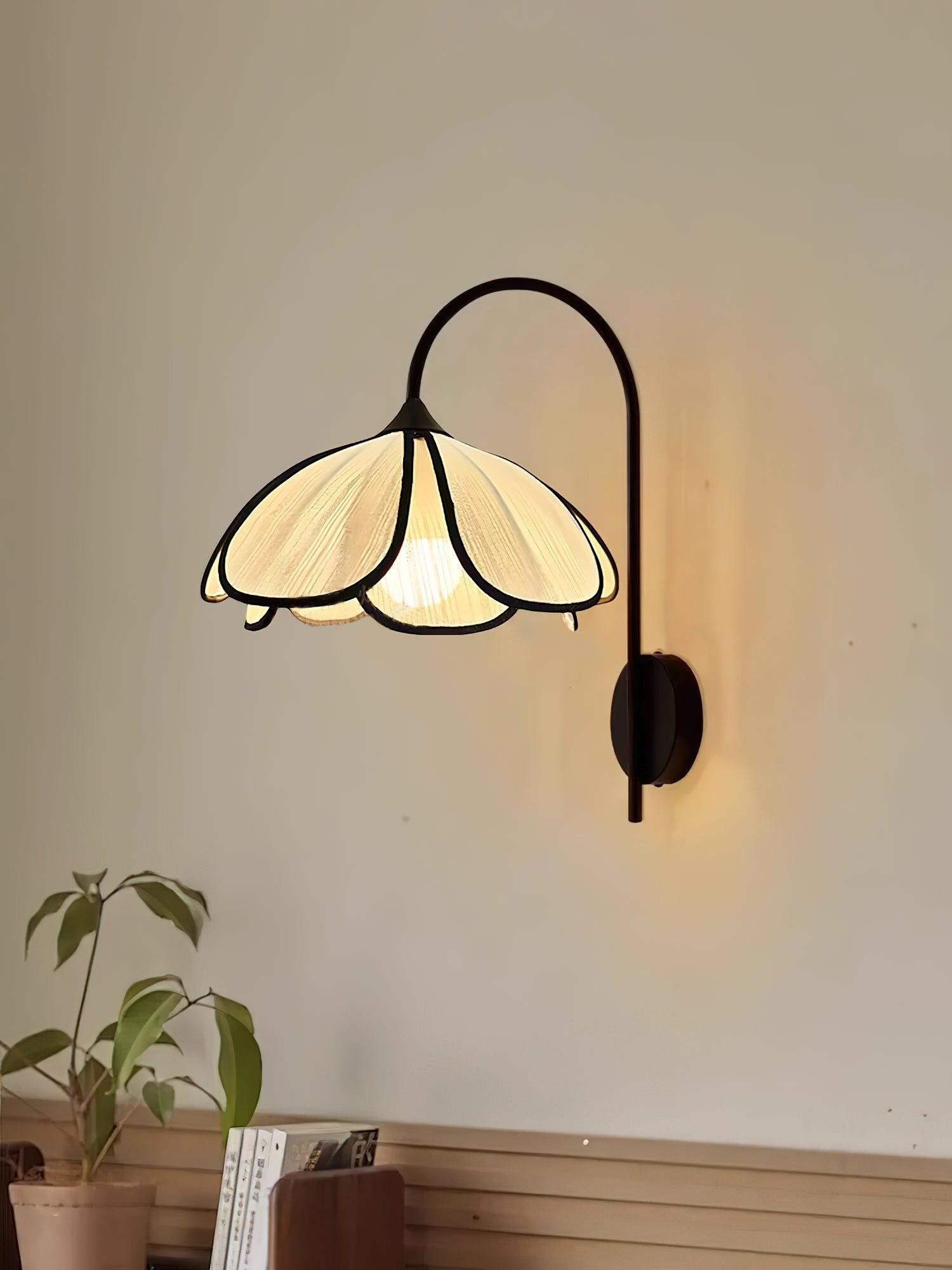 Ivsiliel Natural Burnt Petal Wall Lamp - Letslighting