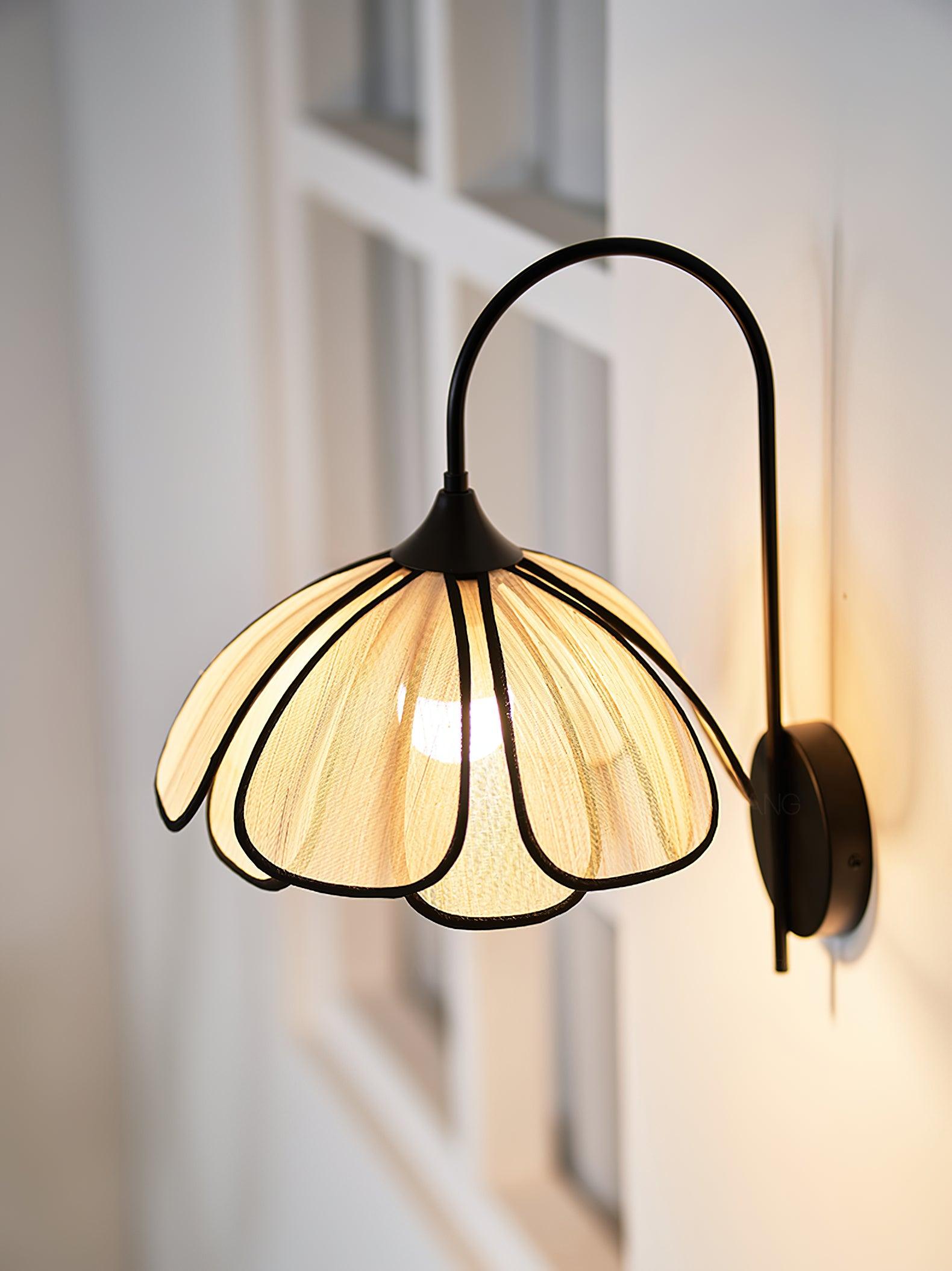 Ivsiliel Natural Burnt Petal Wall Lamp - Letslighting