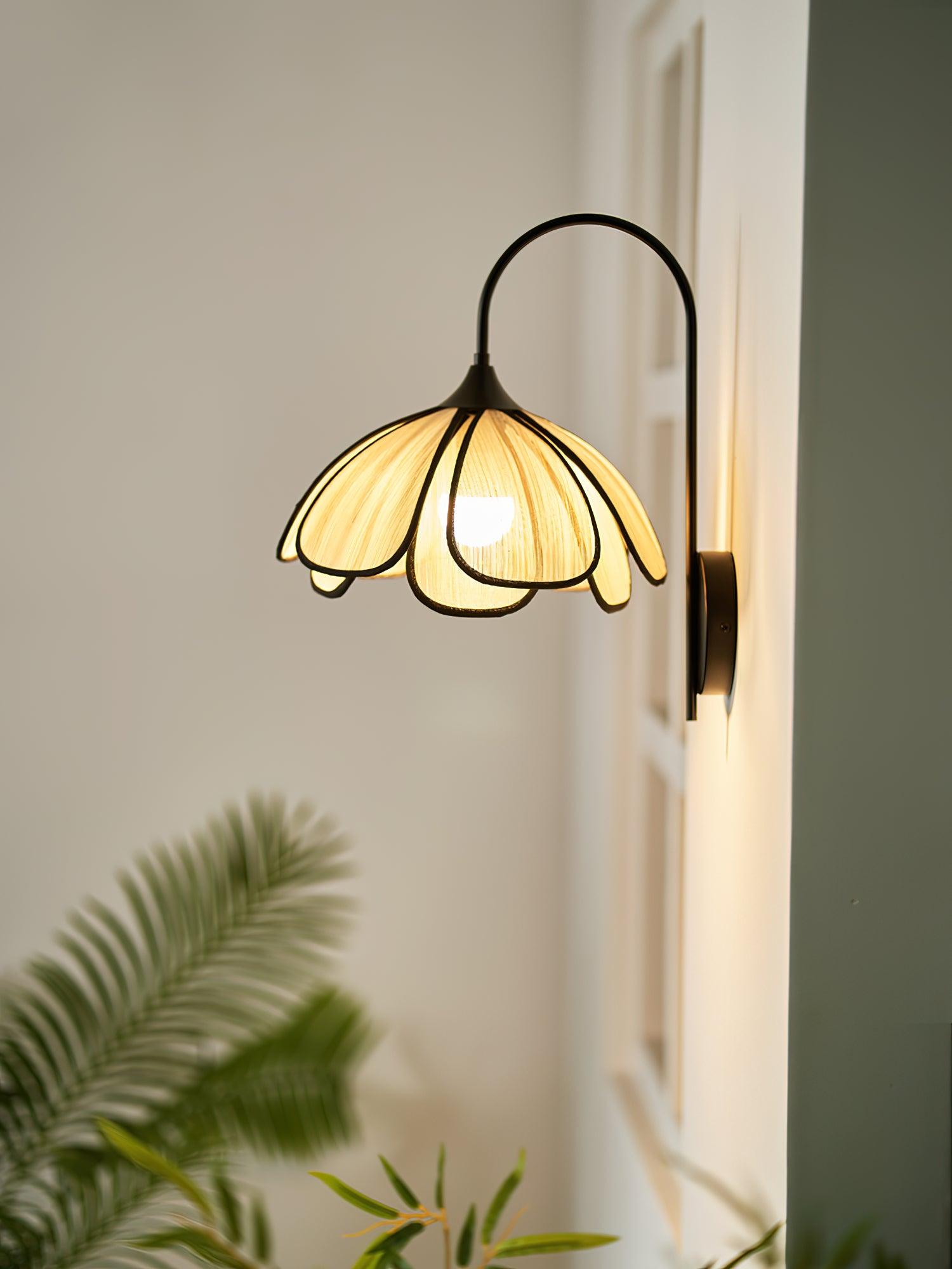 Ivsiliel Natural Burnt Petal Wall Lamp - Letslighting