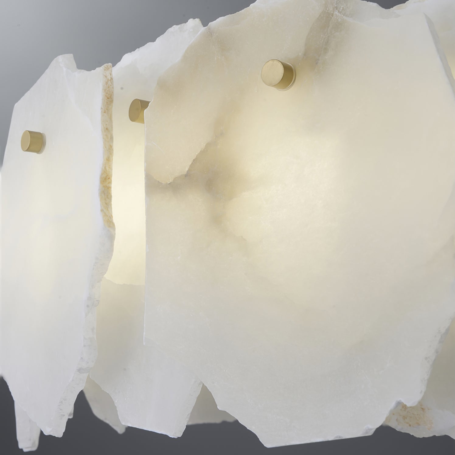 Burton Chandelier Alabaster Layered Halo - Letslighting