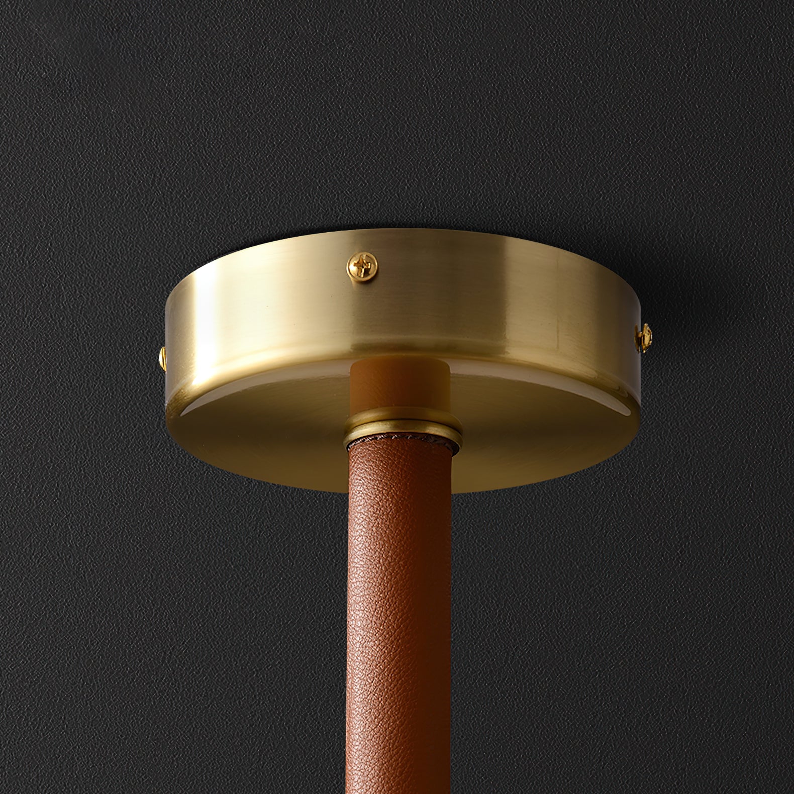 Alora Postmodern Luxury Round Brass Marble Chandelier - Letslighting