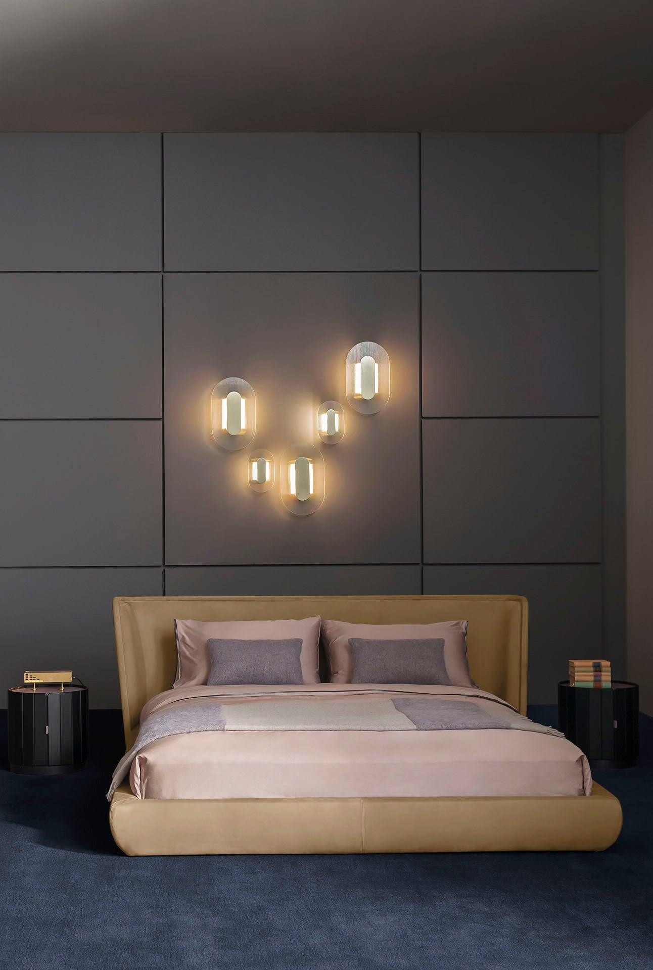 Uvyneth Premium Nordic Art Button Glass Wall Lamp - Letslighting