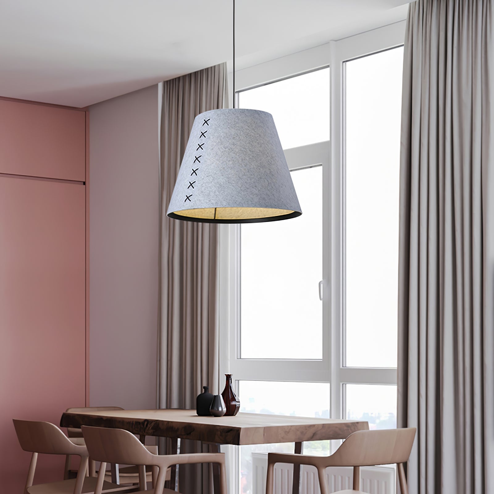 Acoustic Pendant Lamp Noise Reduction Office - Letslighting