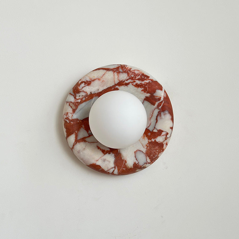 Avi Marble Indoor Wall Sconce
