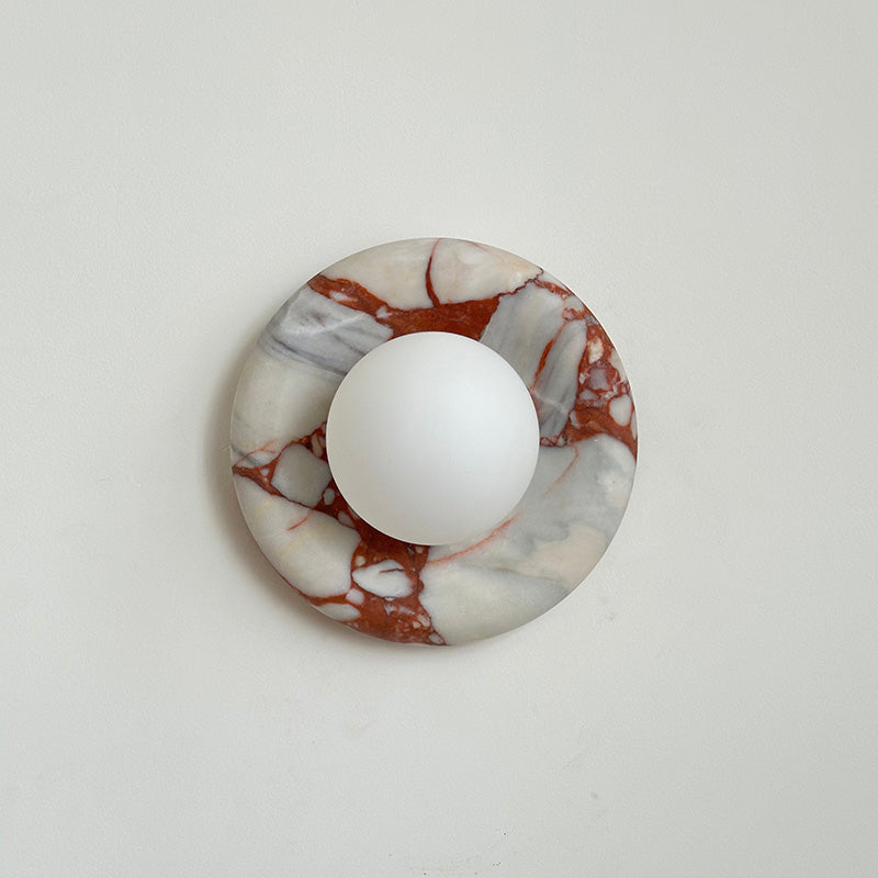 Avi Marble Indoor Wall Sconce