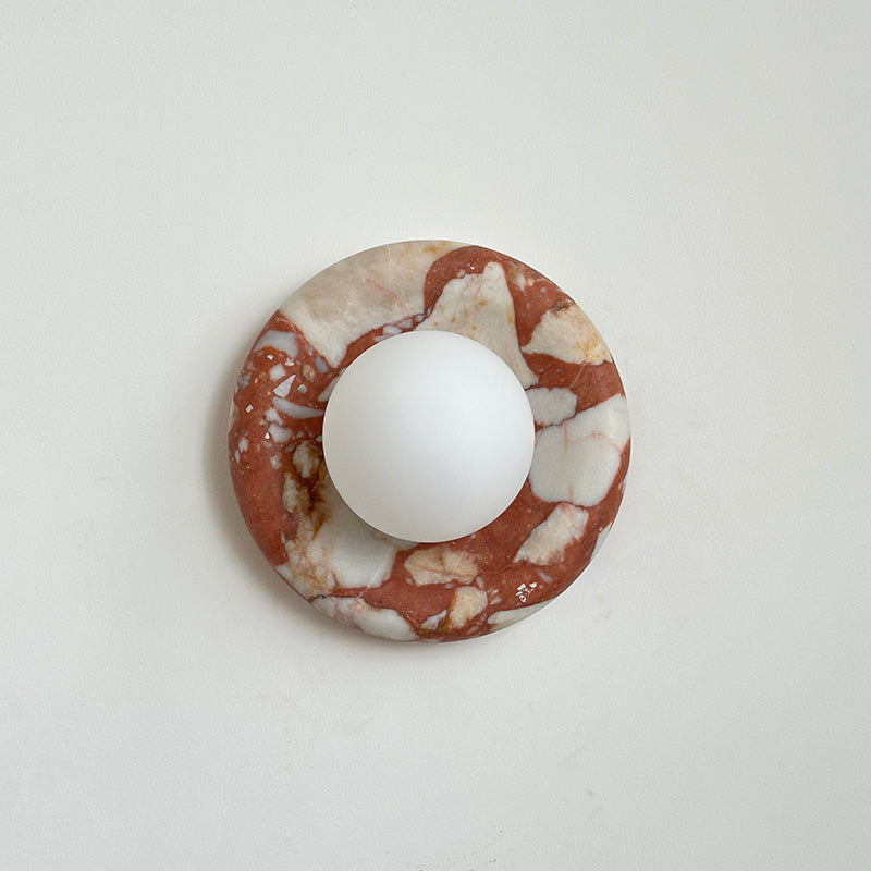 Avi Marble Indoor Wall Sconce