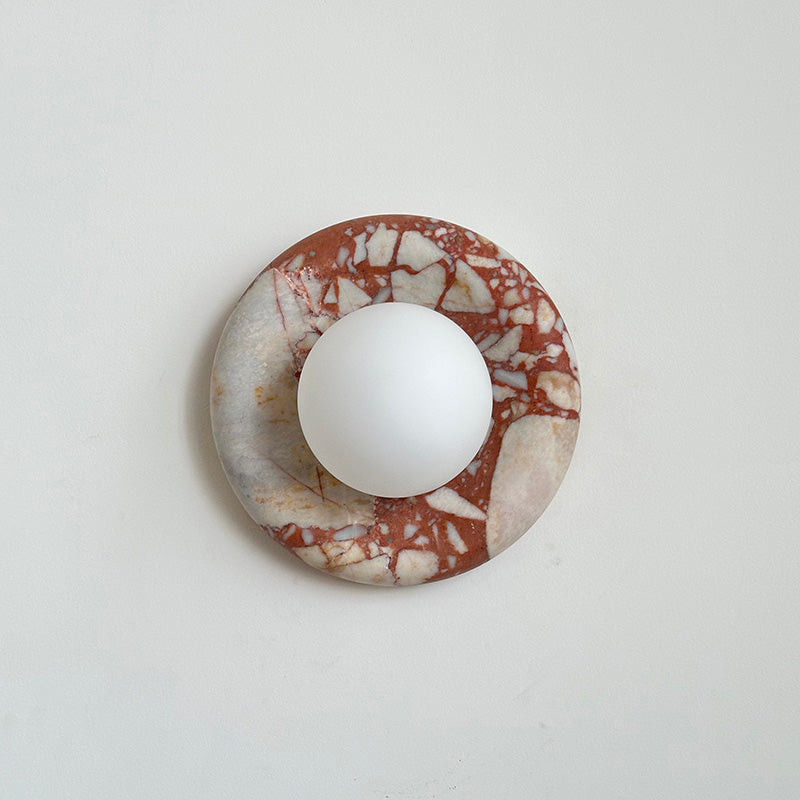 Avi Marble Indoor Wall Sconce