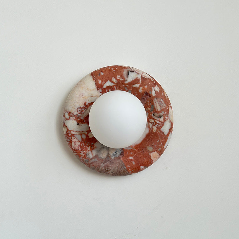 Avi Marble Indoor Wall Sconce