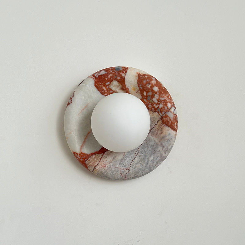 Avi Marble Indoor Wall Sconce