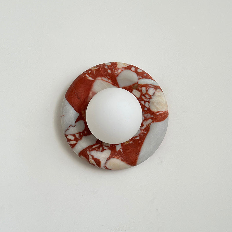 Avi Marble Indoor Wall Sconce