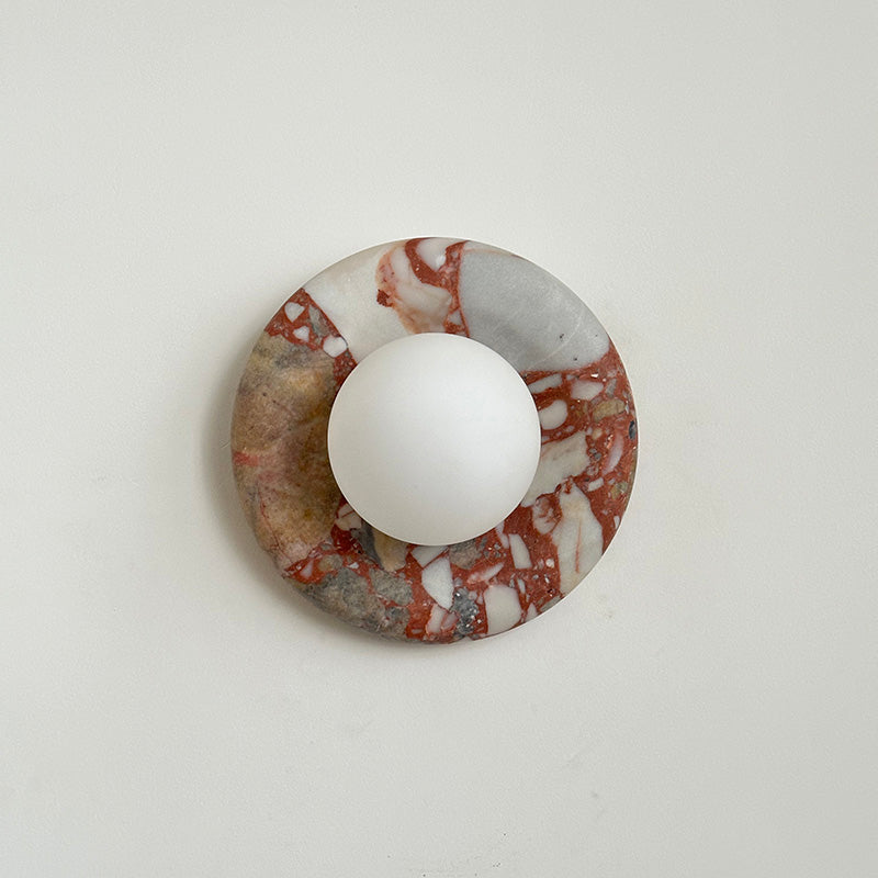 Avi Marble Indoor Wall Sconce