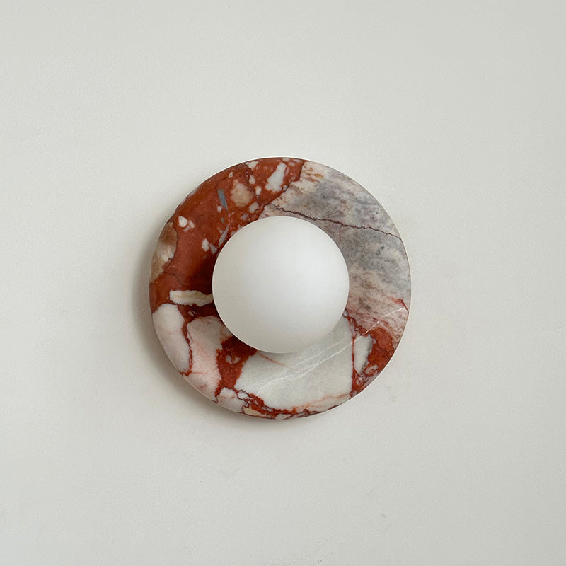 Avi Marble Indoor Wall Sconce