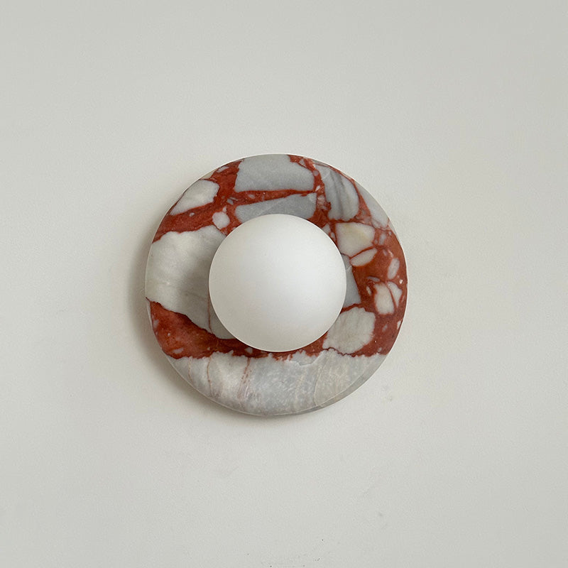 Avi Marble Indoor Wall Sconce