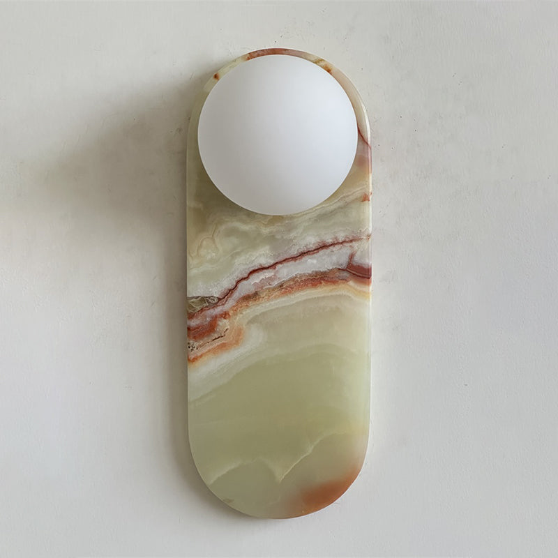 Idoraris Modern Minimalist Cyan Jade Sconce Wall Lamp - Letslighting