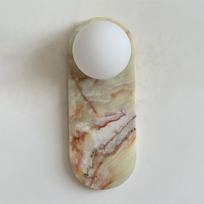 Idoraris Modern Minimalist Cyan Jade Sconce Wall Lamp - Letslighting