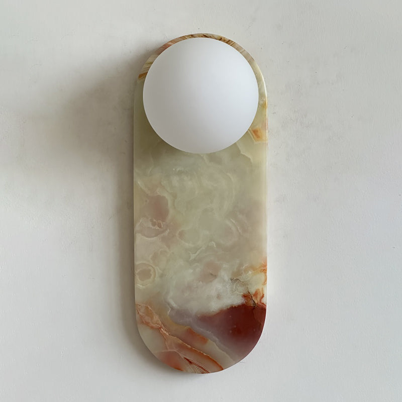 Idoraris Modern Minimalist Cyan Jade Sconce Wall Lamp - Letslighting