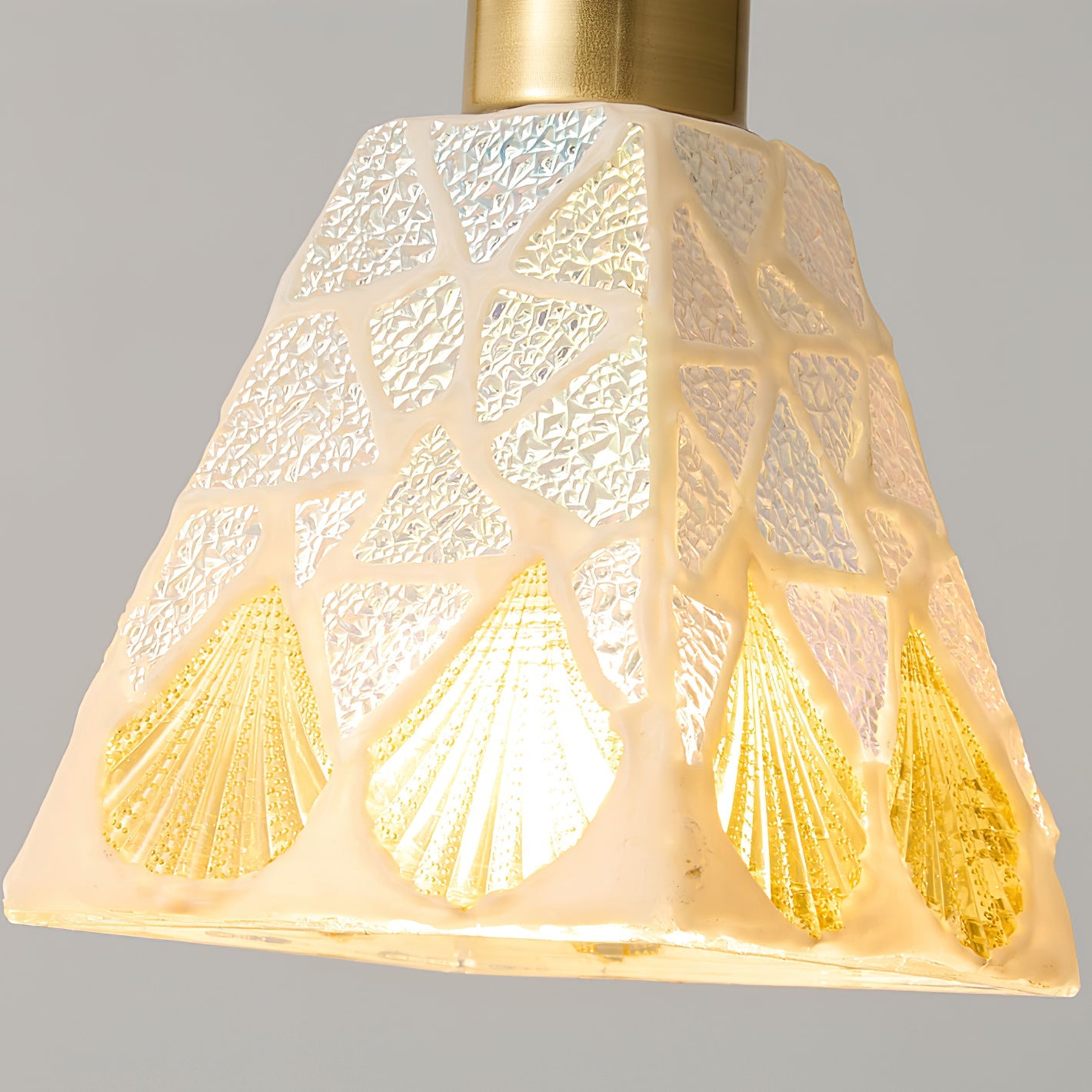 Cabana Pendant Lamp Coastal Shell Motifs - Letslighting