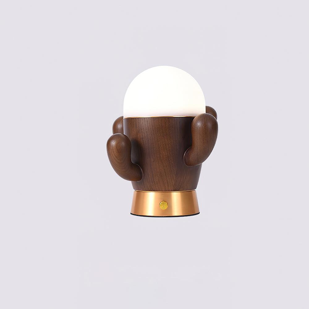 Solivice Wooden Whimsical Table Lamp - Letslighting