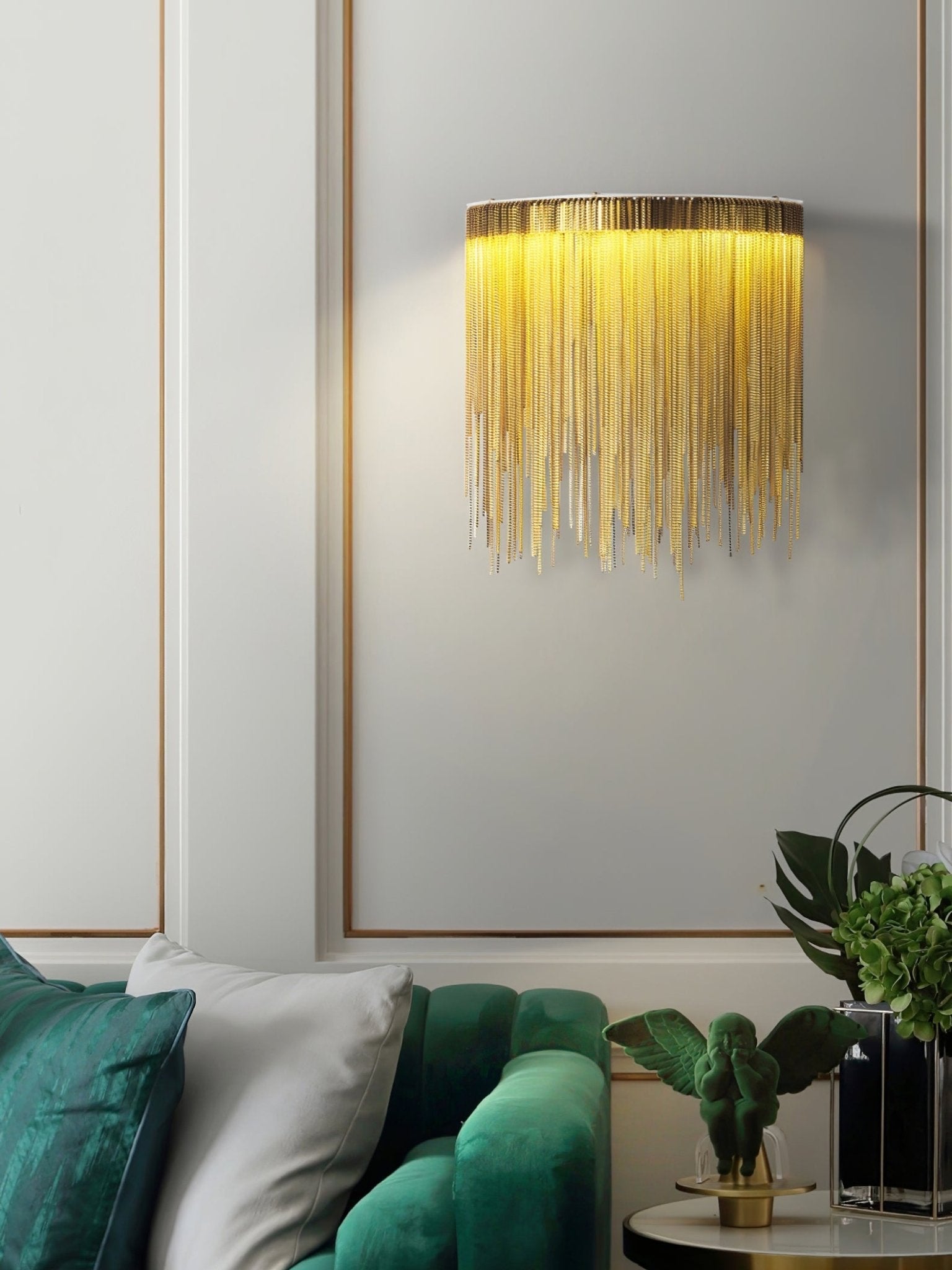 Cryste Steel Elegant Wall Lamp - Letslighting