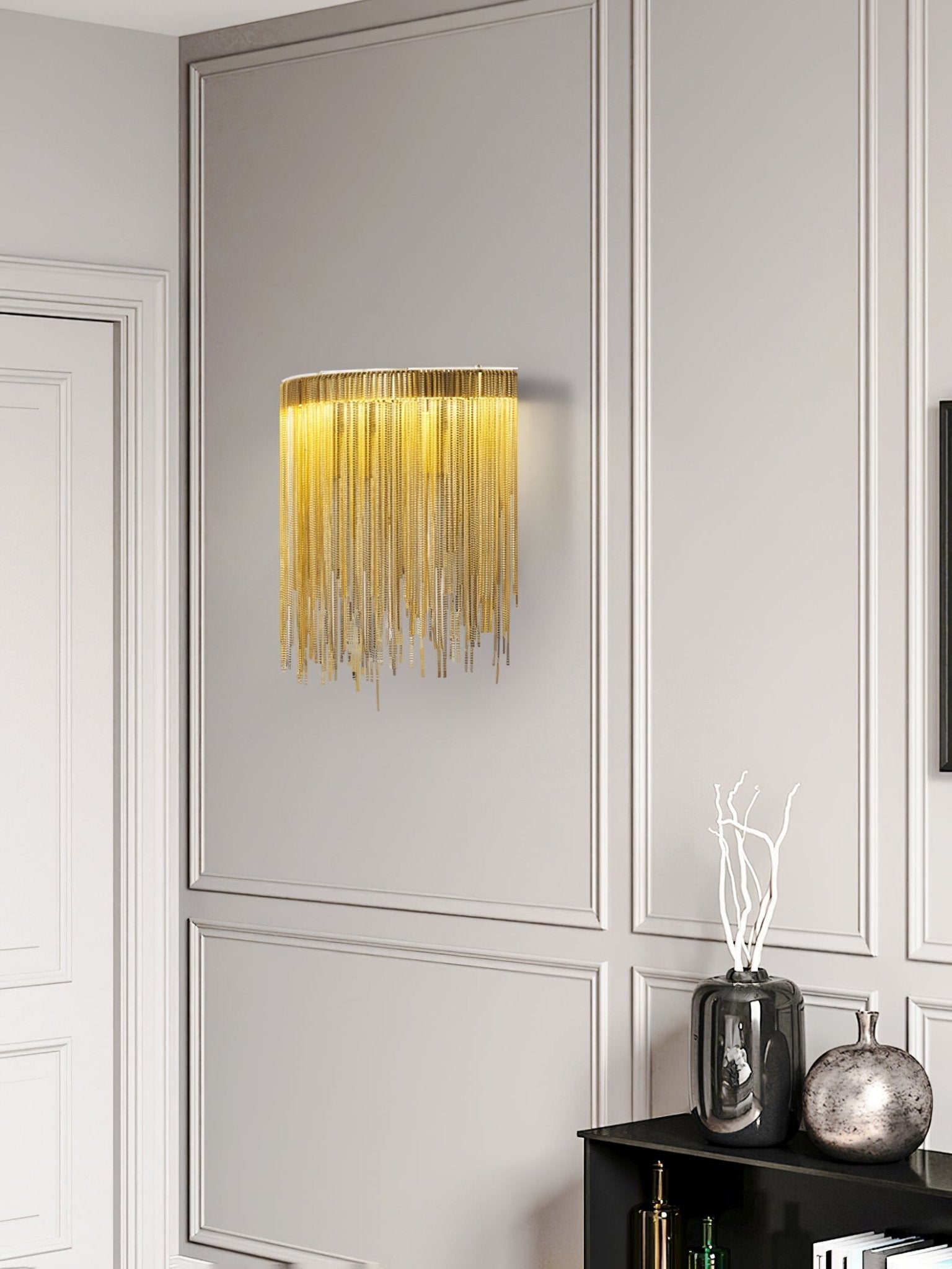 Cryste Steel Elegant Wall Lamp - Letslighting