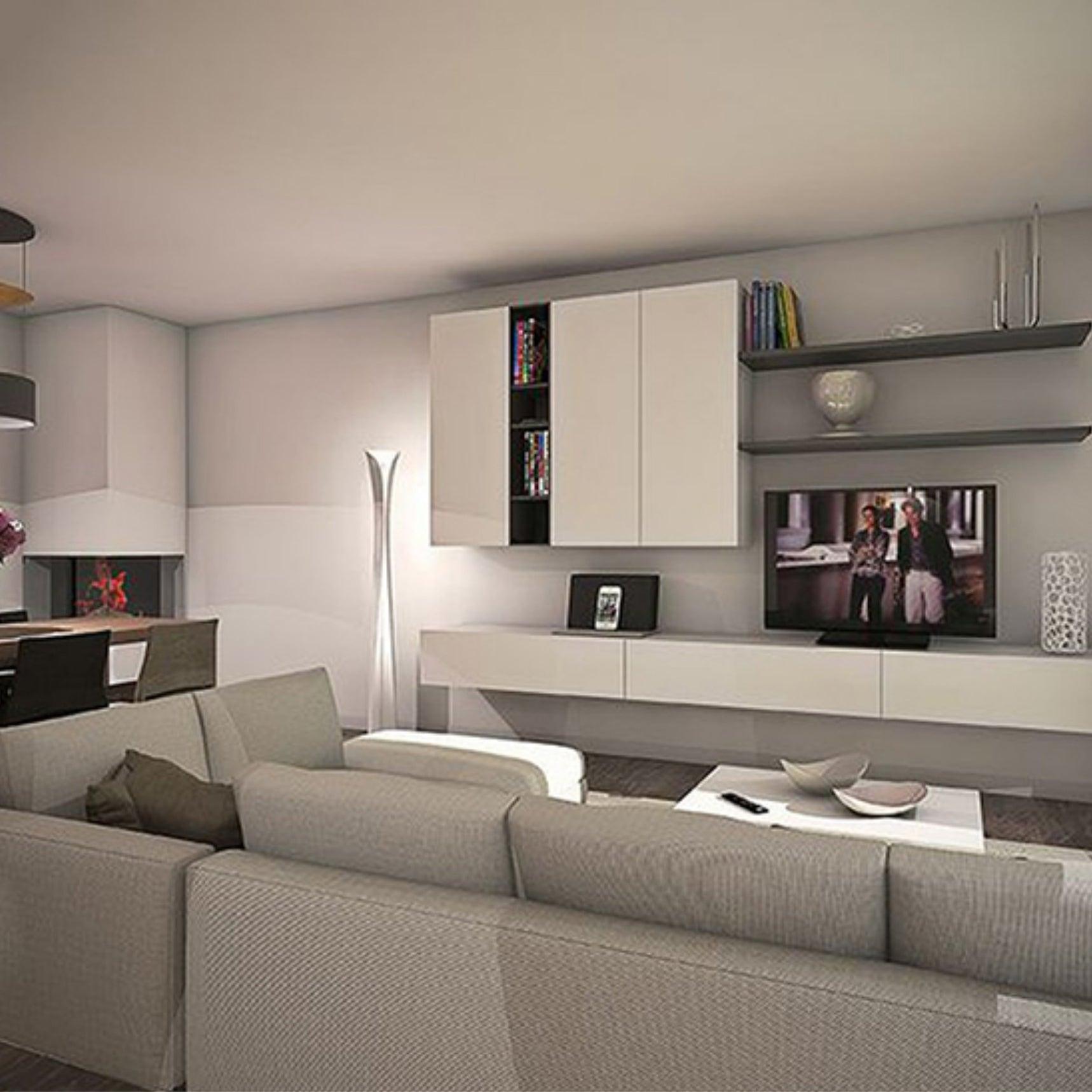 Tora Aluminum Futuristic Floor Lamp - Letslighting