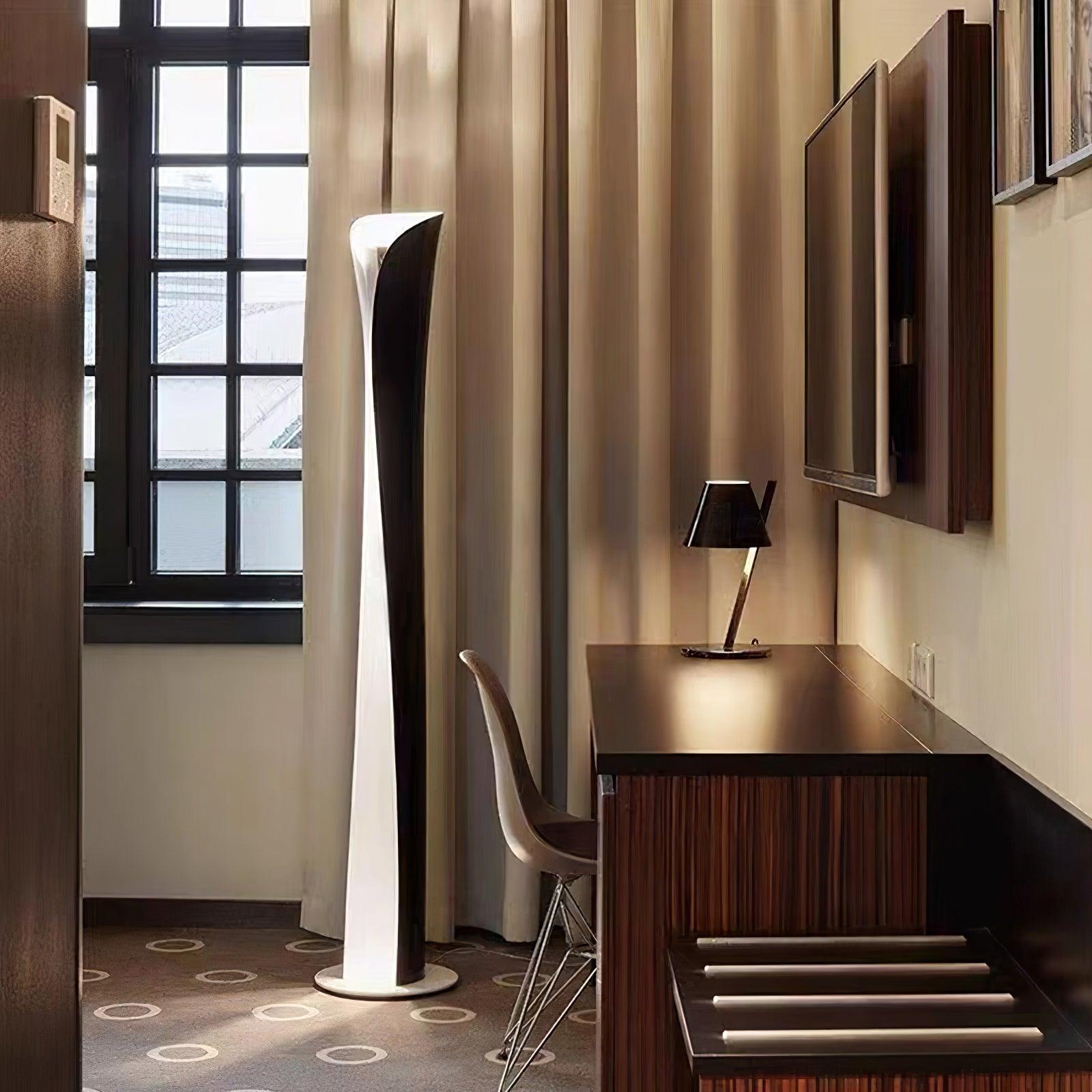 Tora Aluminum Futuristic Floor Lamp - Letslighting