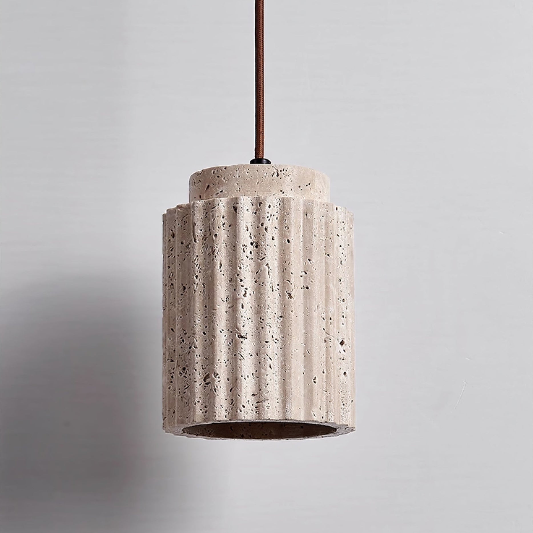 Mysolel Travertine Pendant Light