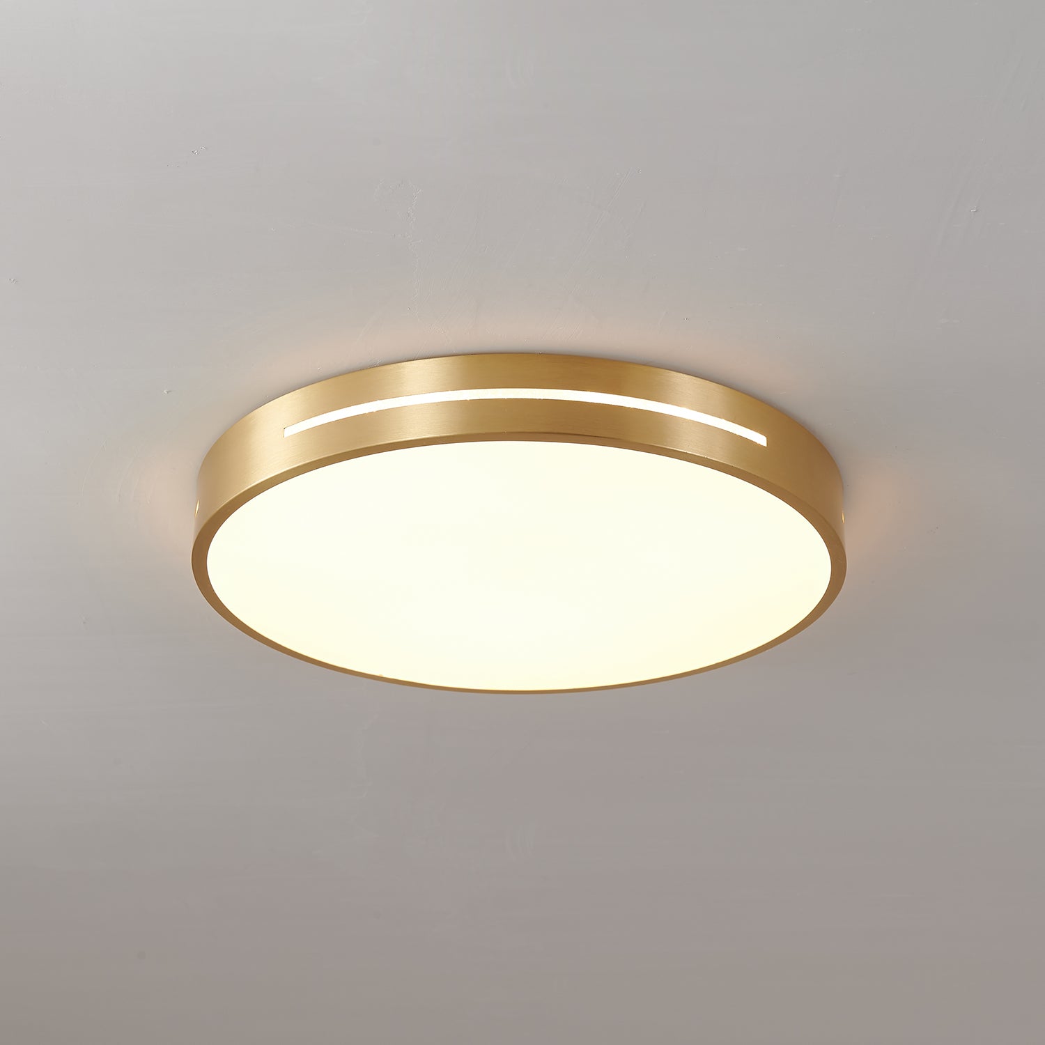 Eurcarara Modern Minimalist Brass Ceiling Light - Letslighting