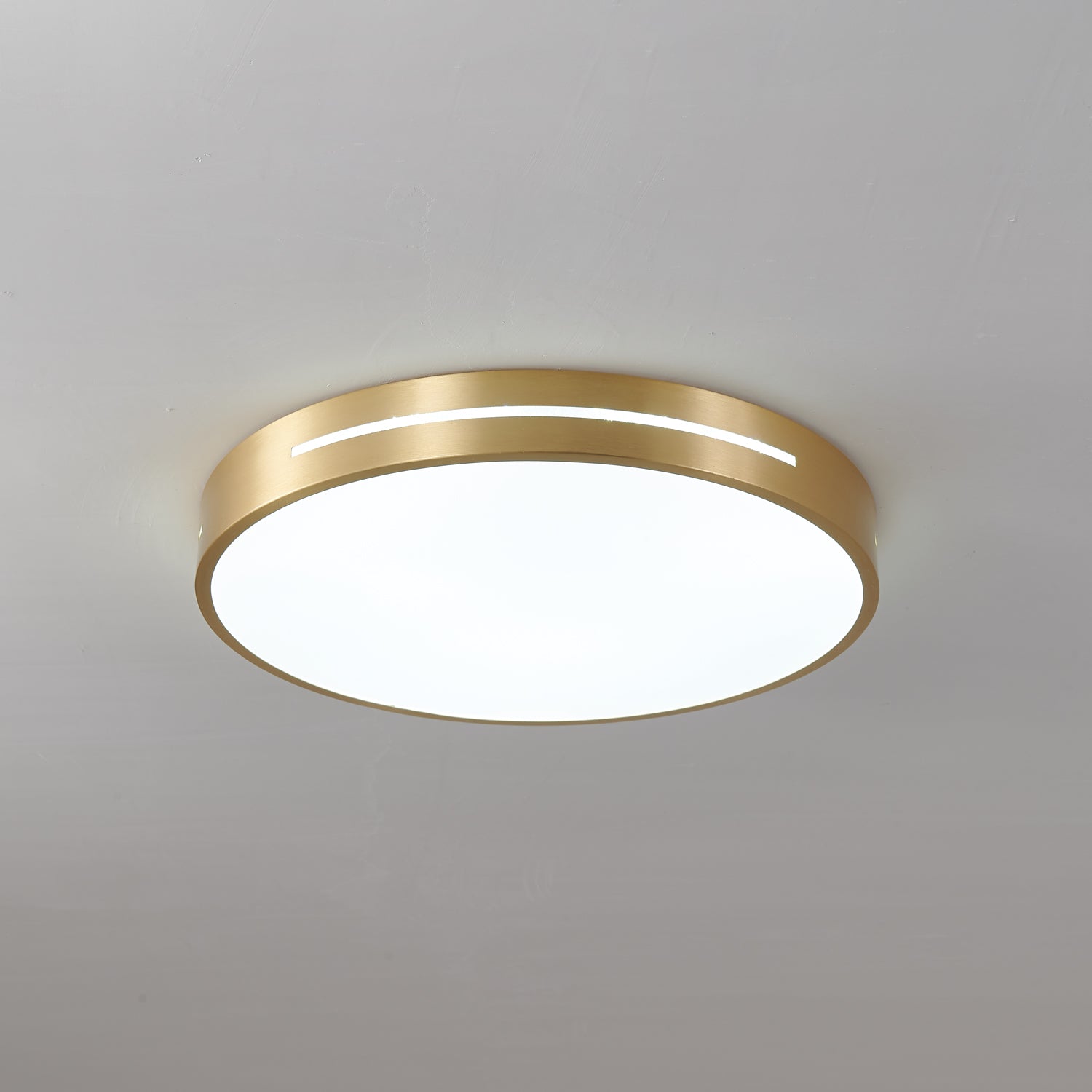 Eurcarara Modern Minimalist Brass Ceiling Light - Letslighting