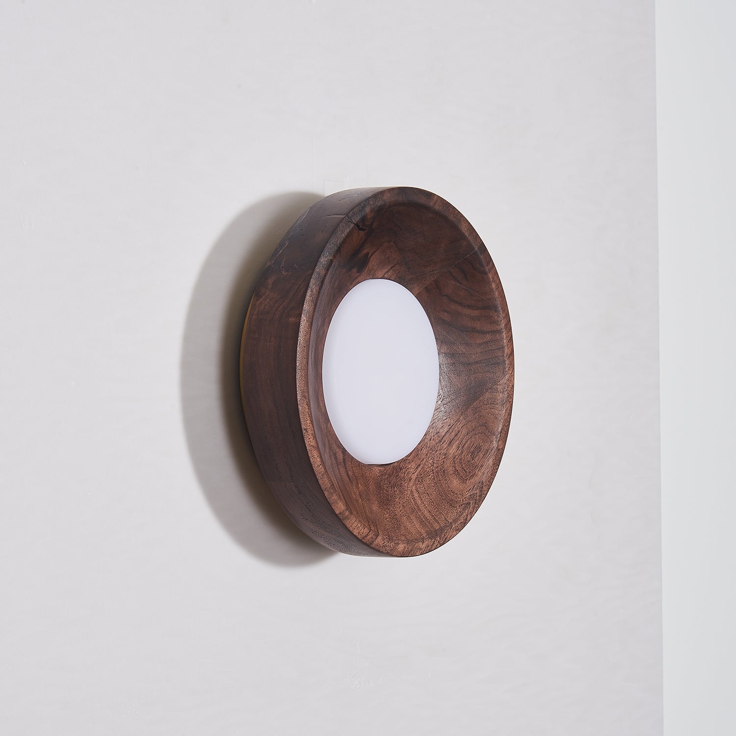 Lustra Wall Lamp Walnut Wood Acrylic - Letslighting