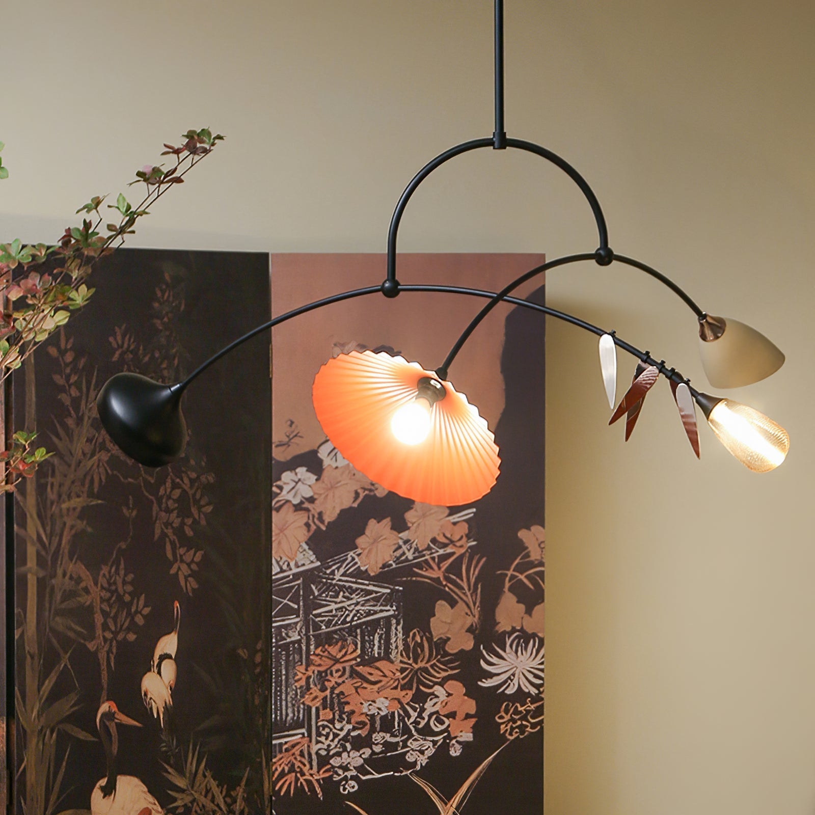 FloraCurv Glass Artisan Pendant Light - Letslighting