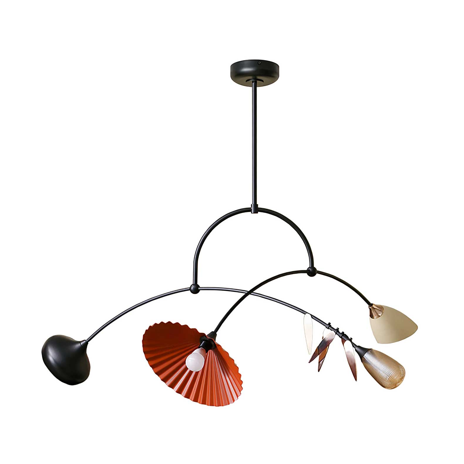 FloraCurv Glass Artisan Pendant Light - Letslighting