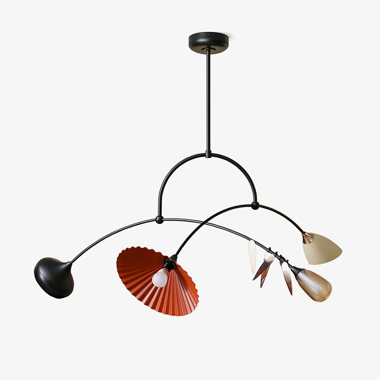 FloraCurv Glass Artisan Pendant Light - Letslighting