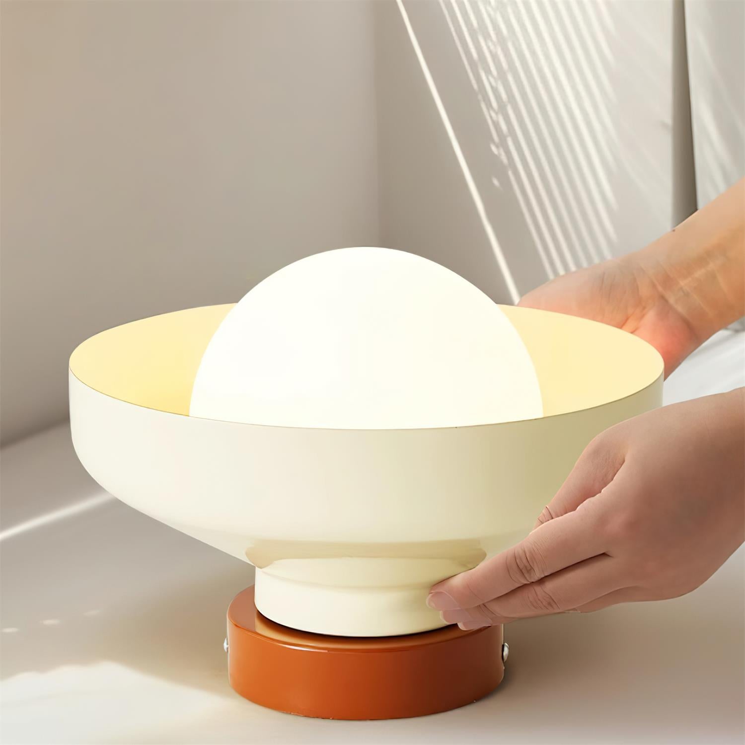 Solvane Blue Metal Flush Mount Ceiling Light - Letslighting